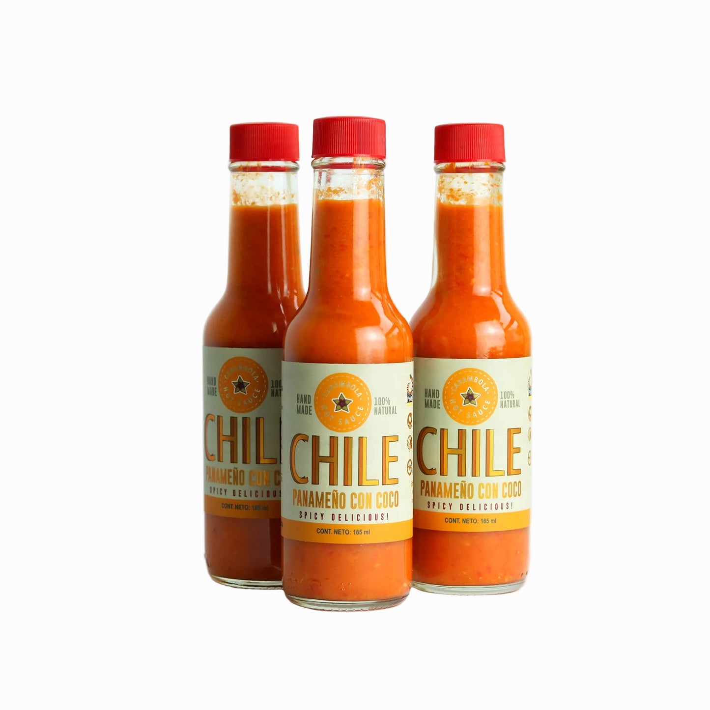 Chile panameño con coco